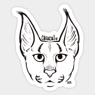 Ink Caracal Sticker